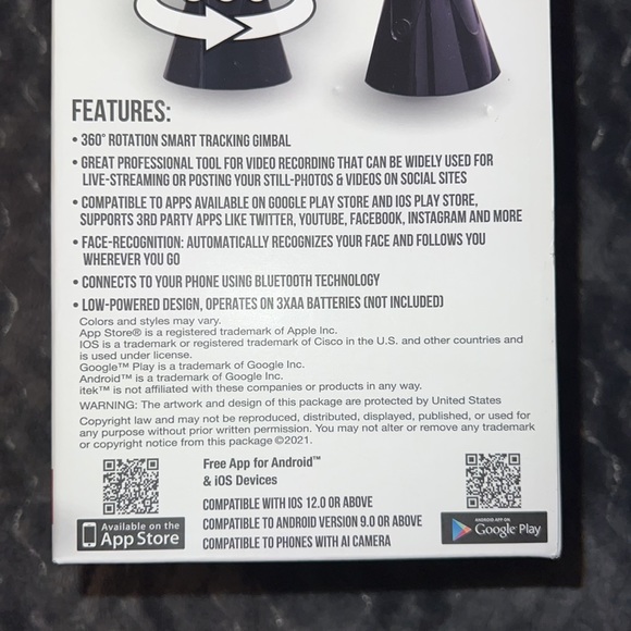 NEW ITEK TRACKING GIMBAL - Picture 3 of 5